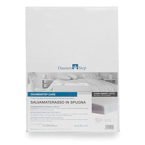 Housse de matelas 80x200 100x200 éponge Daunen Step élastique pour lit 1 place - 4
