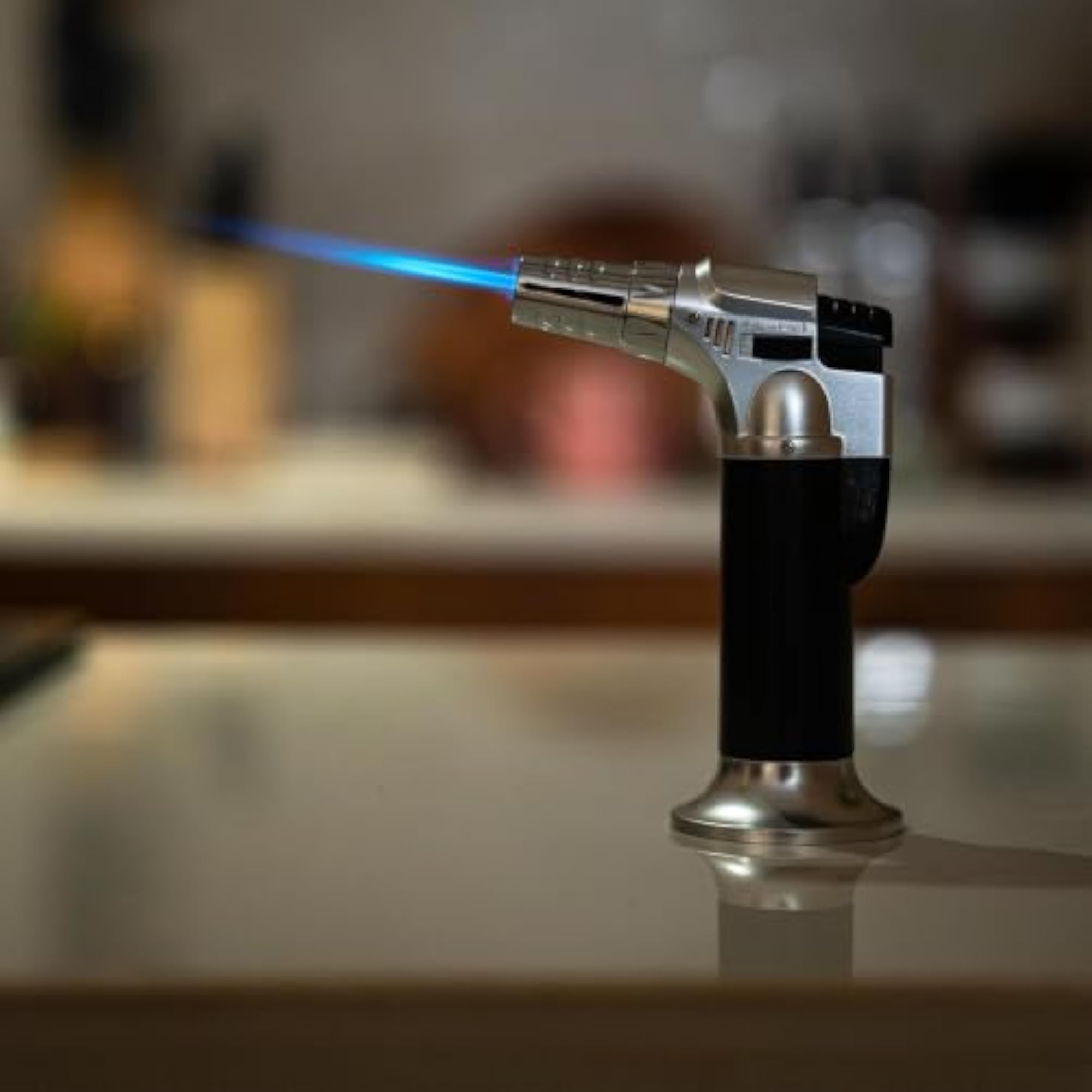 AMZORA Cocktail Whiskey Smoker Kit with Torch