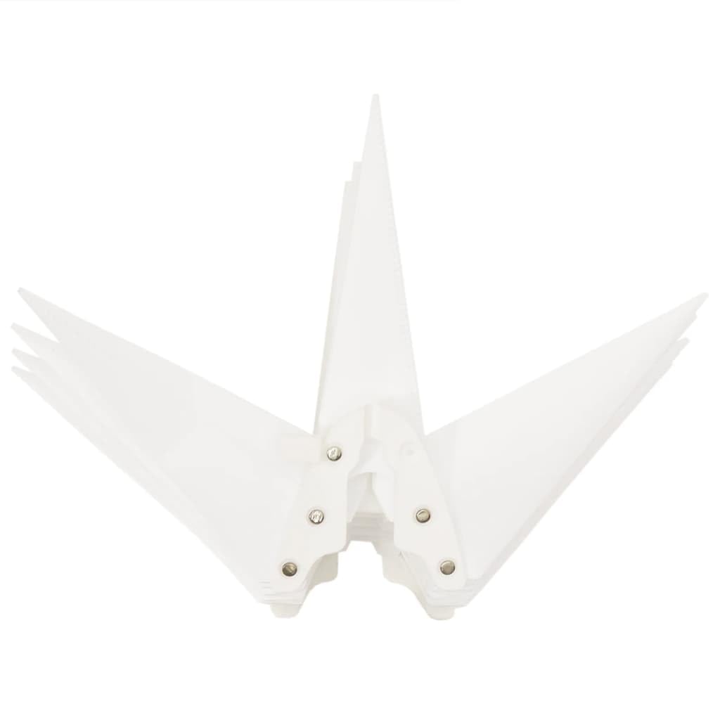 Homgoday Lámpara Estrella Moravia LED Plegable 3 Unidades blanxo Luces de Navidad Casa y jardín