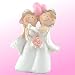 Produktbild cake topper homosexuell Tortenaufsatz für Hochzeitstorte (lesbisch )