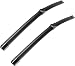 2 wiper Factory for Mercedes W211 E Class 2003-2009 SL Class SL500 SL55 SL550 SL600 2003-2012 C219 CLS Class 2006-2011 Front Wiper Blade Set - 26"/26" (Set of 2) Side Lock 19mm
