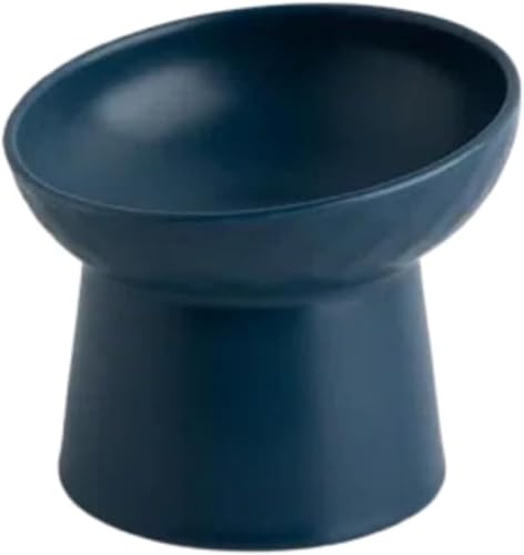 Uranus 200ml ペット用 陶器製 フードボウル 猫 犬 共用 吐き戻し防止設計 滑り止め 安定感 高台付き 首に優しい 角度調整 食べやすい 深型 水飲み用 餌入れ 食事用 衛生的 家庭用 ペットショップ 動物病院 耐久性 汚れにくい 猫用品 犬