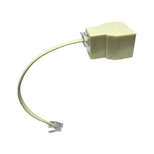 Amazon | 電話スプリッター 電話分配器 1個入り RJ11 6P2C 6P4C 分岐