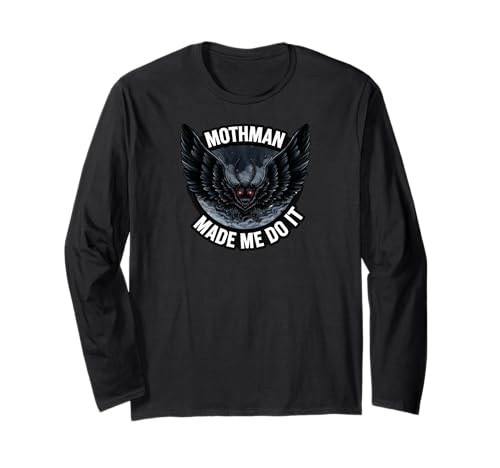 Mothman Made Me Do It Creepy Cryptid Paranormal ����T�V���c