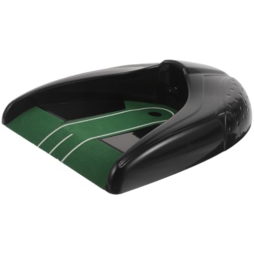 Dispositif d'entraînement putting avec récupérateur de balles automatique