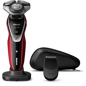 Amazon | フィリップス 電気シェーバー （ブラック/レッド