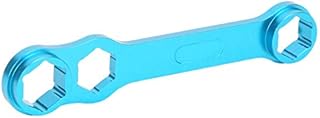 Vbestlife DIY Fishing Reel Wrench Tool, Blue Fishing Reel Care Maintenance Wrench for Fishing Reels