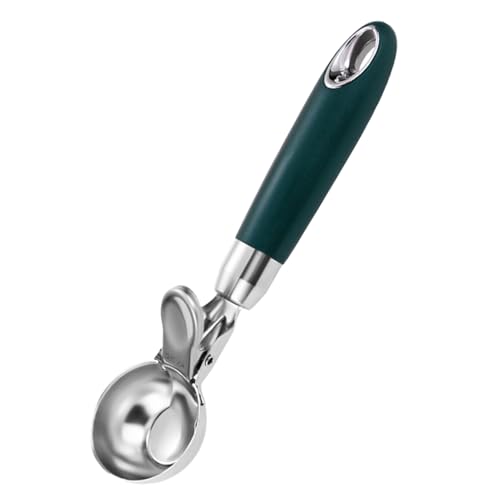 Cuchara de | Cuchara para galletas – Pala de acero inoxidable 304 resistente para hacer bolas de frutas y mousse