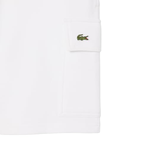 Image of Lacoste Men's Cotton Fleece Cargo Shorts