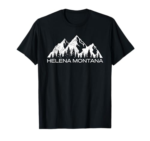 Helena Montana Mountain Souvenir T-Shirt
