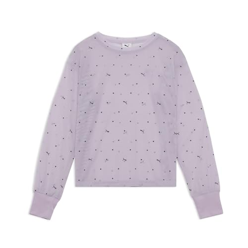 PUMA(プーマ) カジュアル AUTUMN メッシュ LS AOP Tシャツ 690919 レディース