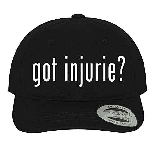 got Injurie? - Soft Black Dad Hat Baseball Cap, One Size