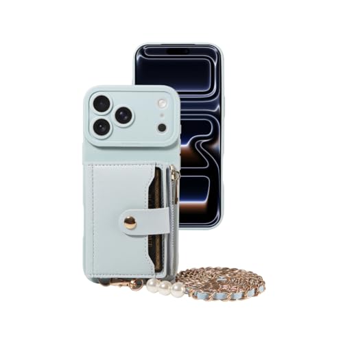 RNOZX For iPhone 16 Plus�p���U�[���X�}�z�P�[�X�i�~���[���p�[���t���X�g���b�v�A�ϏՌ��ی�J�o�[�j�iFor iPhone 16 Plus�p�^�u���[�j
