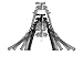 TRICER-RP Versatile Hunting Bipod | Arca-Swiss and Pick Compatibility | Rock Solid Stability for Prone or Sitting Shooters | Includes Long and Short Legs | Spiked and Rubber Feet