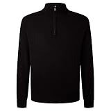 Usando una mezcla de lana de merino de lujo, hemos añadido un toque de cachemira a este jumper con media cremallera para lograr una suavidad suprema. Es una pieza muy ligera y cálida con capas de piel sintética en las coderas para un estilo country. El divertido cuello mantiene el calor y ayuda cuando se pinta. La pieza esencial transeasonal perfecta que se puede llevar con camisetas, polos, camisetas y socios con un par de chinos con la firma de Hackett.