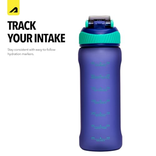 Image of Boldfit Sipper Water Bottle for Adults & Kids 1L Plastic Sipper Bottle with Straw Leakproof BPA Free Reusable Drinking Bottle for Gym, School, Office, Sports, Cycling & Travel for Men Women Kids