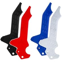 2Pcs Frame Guards Protector Cover for Honda CRF300L CRF 300L Rally/ABS 2021 2022 2023 White