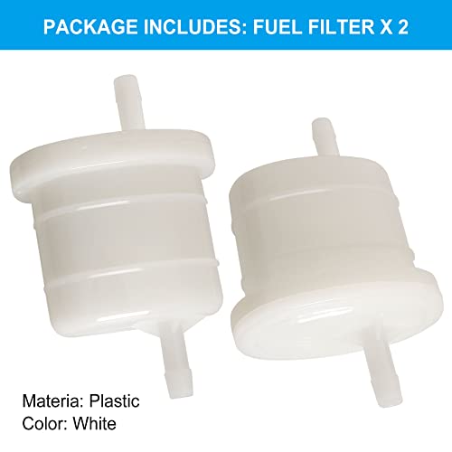 Replacement 6K8-24560-21-00 Fuel Filter 2PCS for Yamaha Jet Ski - Filter Assembly Compatible with Yamaha WaveRunner GP760 WR650, WaveVenture WVT1100, WaveRaider, Super Jet Water Craft