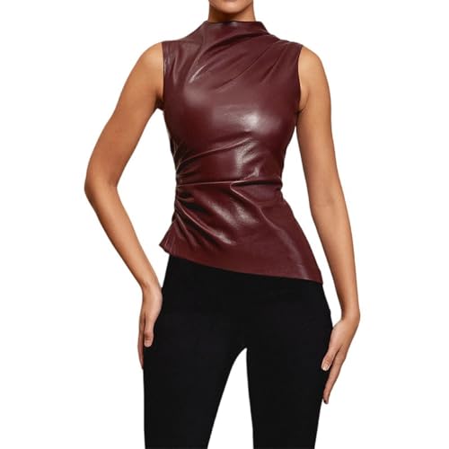 トップス tank top & leather skirt 71utfAxTImL._UY1000_.jpg