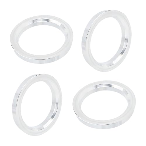 IGTOPS Confezione da 4 Anelli di Centraggio per Cerchioni Auto, Anelli di Centraggio per Cerchioni in Lega di Alluminio Supporti di Distanza per Fori delle Ruote (73,1-57,1mm)