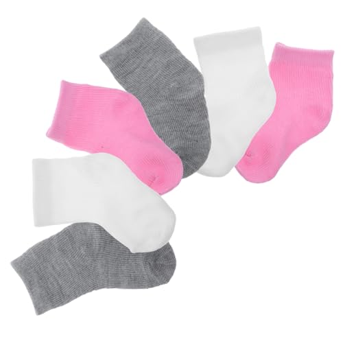 HOOTNEE 6 Pares Calcetines Miniatura Muñecas de Accesorios de Vestir Muñecas Calcetines Seguros