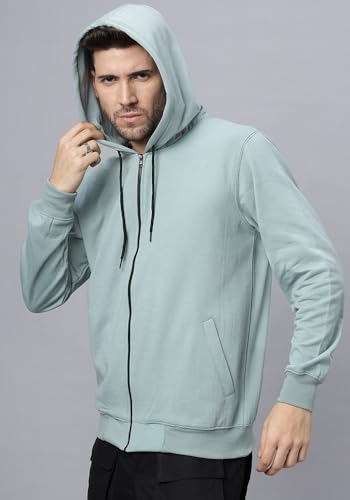 Image of Wear Your Opinion Men's Plus Size Fleece Zipper Hoodie Jacket