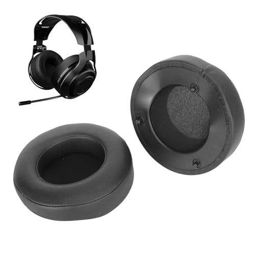 DriKou Coussinets d'oreille de Remplacement, Coussinets d'oreille Doux et Confortables à Isolation phonique Professionnelle pour ManO'War pour Overwatch