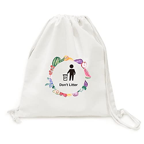 Sac en tissu pliable ultra résistant avec sangle pour légumes
