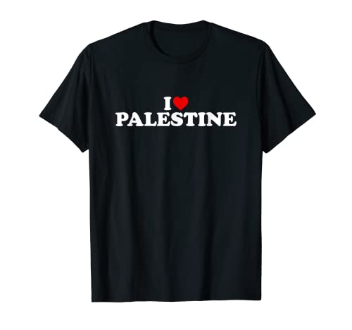 I Love Palestine – Cœur T-Shirt