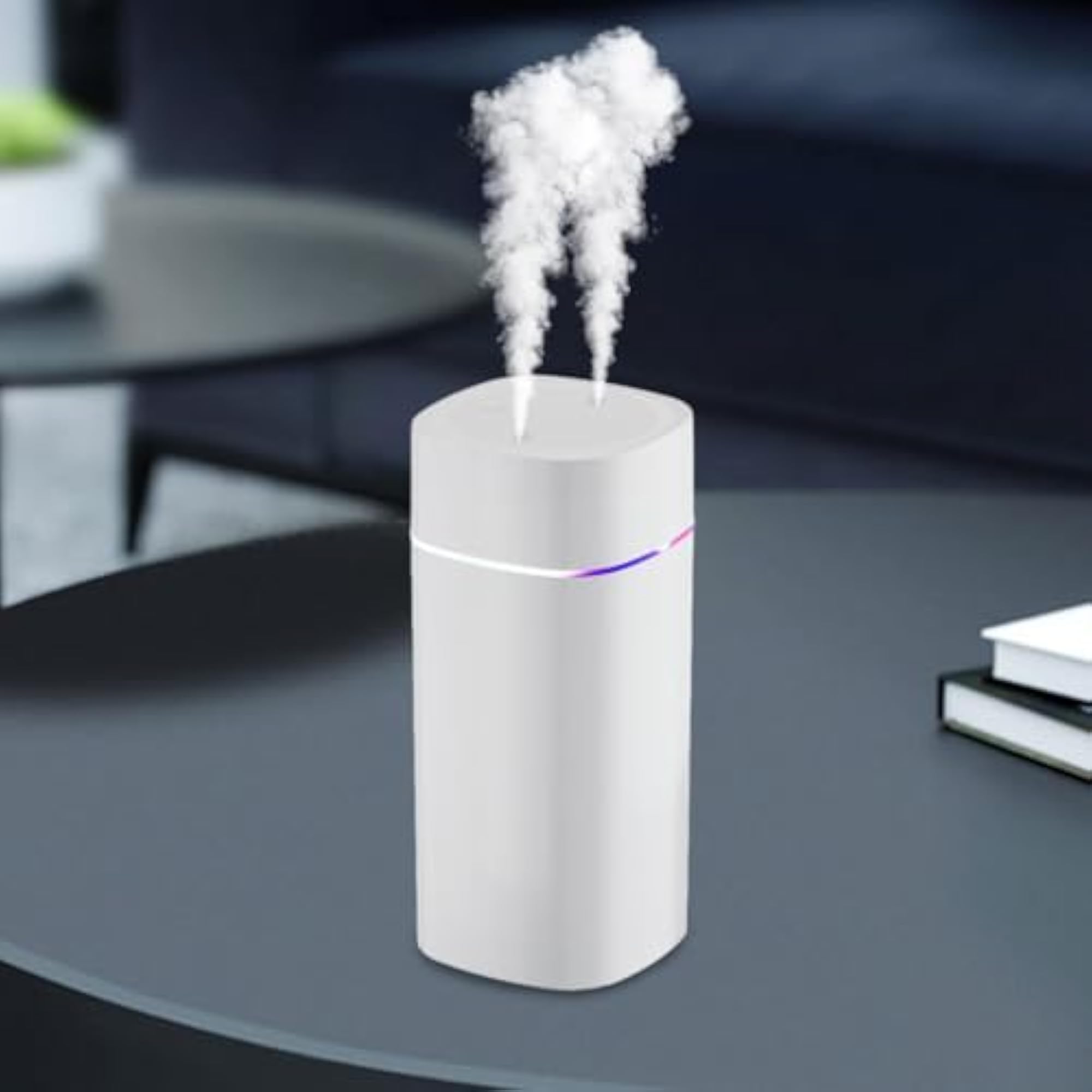 Desktop Humidifier with Ambient Night Light, Essential Oil Diffuser