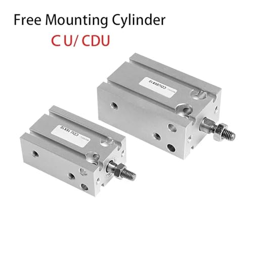 Cilindro neumático CU16-10D de doble efecto: solución compacta de instalación libre 2