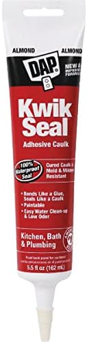 Dap Kwik Seal 5.5 Oz. Almond Kitchen & Bath Adhesive Caulk - 1 Each image 5