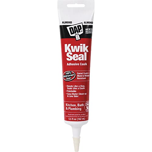 Dap Kwik Seal 5.5 Oz. Almond Kitchen & Bath Adhesive Caulk - 1 Each
