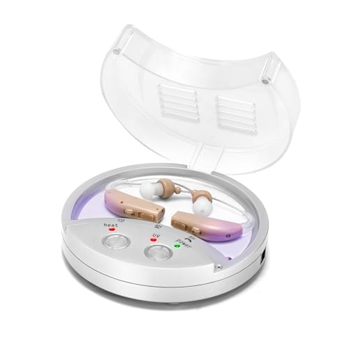 MSA UV Pro Dryer; Hearing Aid Cleaning and Maintenance; Prolongs Life of Hearing Aids, Sound Amplifiers, Earbuds; Sanitizing; Easy to Use; Maintenance Free; Removes Moisture; Great for Travel