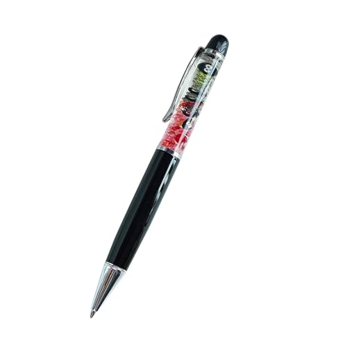 Image of Virus Covid Spooky Halloween Nurses Assistant Funny Pens Cute Floater Floating Liquid Writing Journaling Office Pen Unique Gift For Women Men
