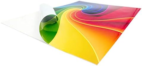 Evergreen Goods A4 Self Adhesive Glossy White Vinyl | Inkjet Printable | Waterproof PVC Sticker Sheets | 30 Sheets