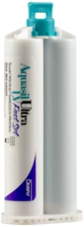 Dentsply 678772 Aquasil Ultra Smart Wetting Impression Material, LV, Cartridge Refill, Fast Set, Teal, 50ml