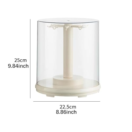 Vitrine transparente stable et empilable avec porte pour collection - 6