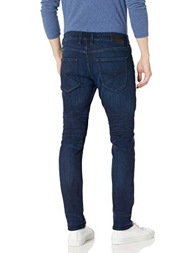 GUESS Men's Mid Rise Slim Fit Tapered Leg Jean2