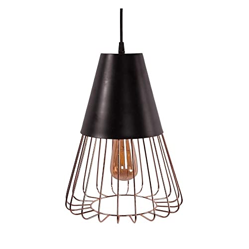 Plafonnier cage rose pour sublimer l'ambiance de votre chambre ou couloir