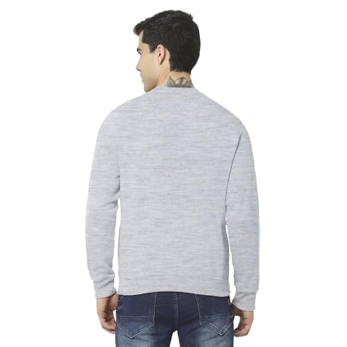 Image of HiFlyers Men's Cotton Blend Casual Crew Neck Sweatshirt