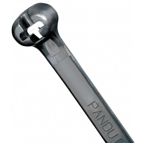 Panduit Cable Tie 8 in L 2 in Max Bundle Dia. Black Nylon 6/6 50 lb Strength 100 PK BT2S-C0-1 Each