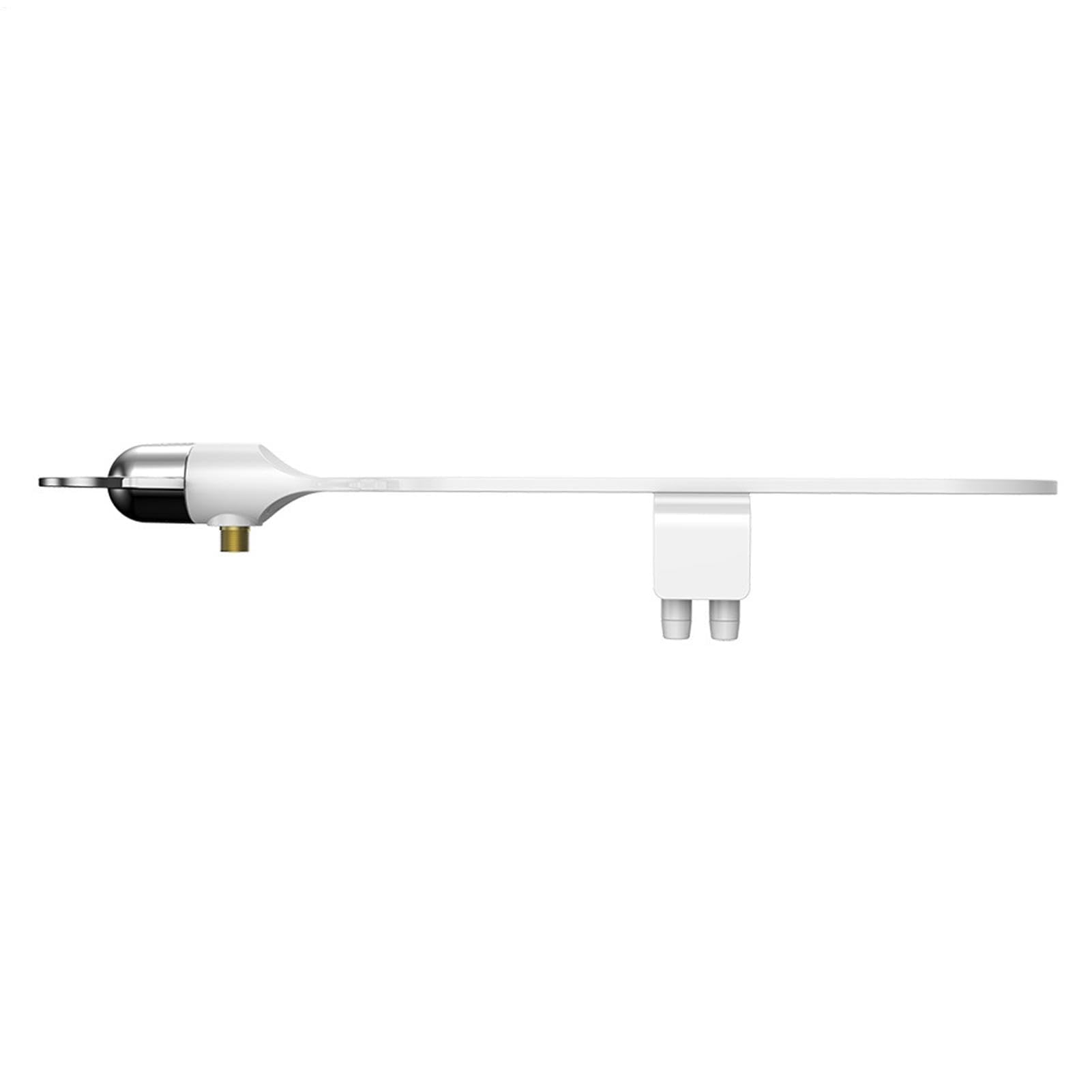 Accesorio de bidé no eléctrico para inodoro con doble boquilla, presión de agua ajustable, material ABS, ideal para baños domésticos y hoteles, solución de higiene ecológica