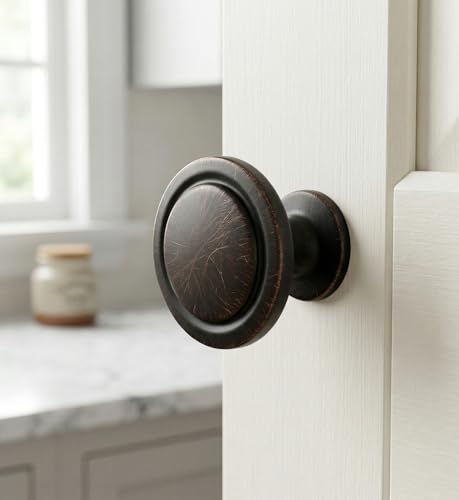 Cosmas 5560ORB olej wcierany brąz szafka sprzęt okrągły gałka - średnica 1-1/4", 10-pak