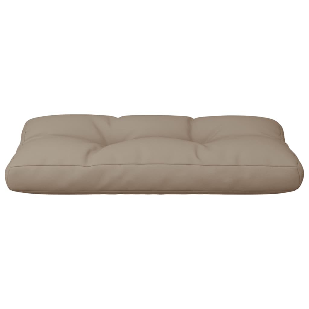 Cuscino per pallet, 80 x 40 x 12 cm, tessuto in poliestere, impermeabile, imbottito, morbido, comodo, come cuscino per sedia da giardino, balcone, terrazza e uso interno