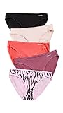 Calvin Klein underwear Women's Form Bikini Pack, Berry/Parfait/Orchid903, Purple, Orange, Pink, XS