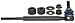 ACDelco Professional 45G0225 Front Suspension Stabilizer Bar Link Kit with Hardware