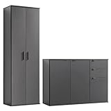 schrank grau streichen MODERNES DESIGN! Ob Putzschrank, Aktenschränke, Mehrzweckschränke oder Kommode - unsere Schranksysteme lassen sich optisch & funktional nahtlos kombinieren. Wähle aus den Ausführungen weiß, anthrazit, Sonoma-Eiche und Betonoptik deinen Favoriten.