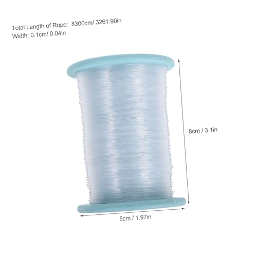 Fil Transparent Résistant pour Bracelets 4 Rouleaux Cordon Non-élastique Bijoux - 3