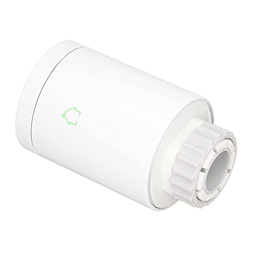 Válvula de Radiador Termostática Inteligente, Válvula de Termostato de Ahorro de Energía de Alta Precisión Pantalla Giratoria Programable PC Shell APP Control Pantalla Clara para el Hogar
